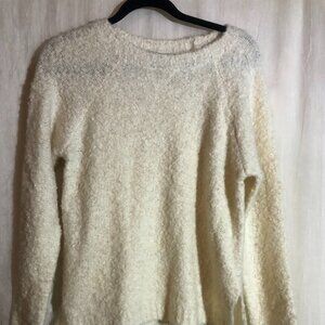 Kate & Mallory Ivory Knobby Sweater Size XL